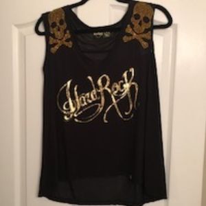 Hard Rock by Laura Be, Embellished Tank, S, NWT